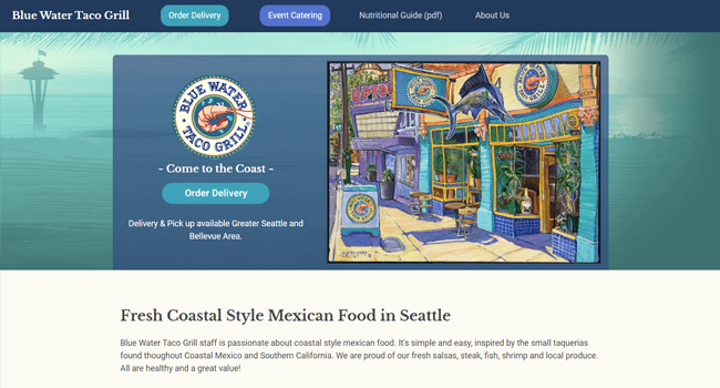 Blue Water Taco Grill